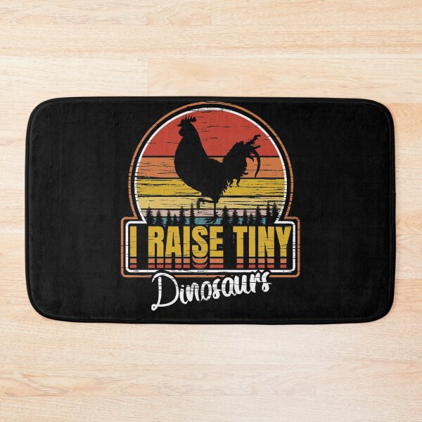 Item preview, I Raise Tiny Dinosaurs Retro Chicken T-Shirt designed and sold by 7thCrown.
