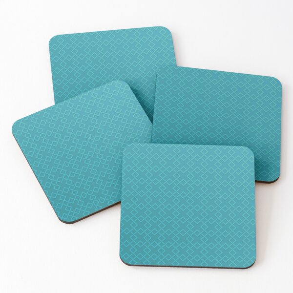 Item preview, Blue interlaced square pattern designed and sold by KreaKat.