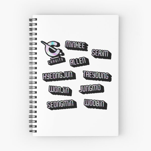 Item preview, CRAVITY - KPOP Tag Stickers designed and sold by artsycore.