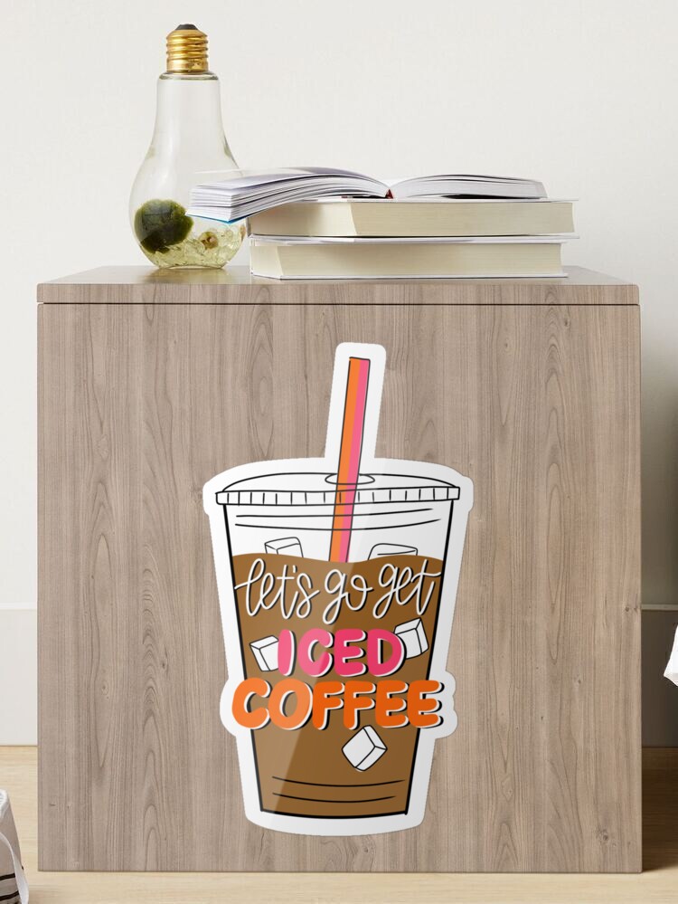 Let's Go Ghouls Ice Coffee Cup - cutandcropped