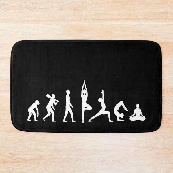 Item preview, Evolution of Yoga - Darwins theory of enlightenment (white) designed and sold by SomaValley.