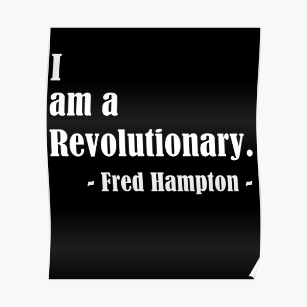 Fred Hampton Posters Redbubble