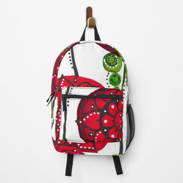 Item preview, Lollipop Red Flowers designed and sold by Kelly Ryan Rhoades.