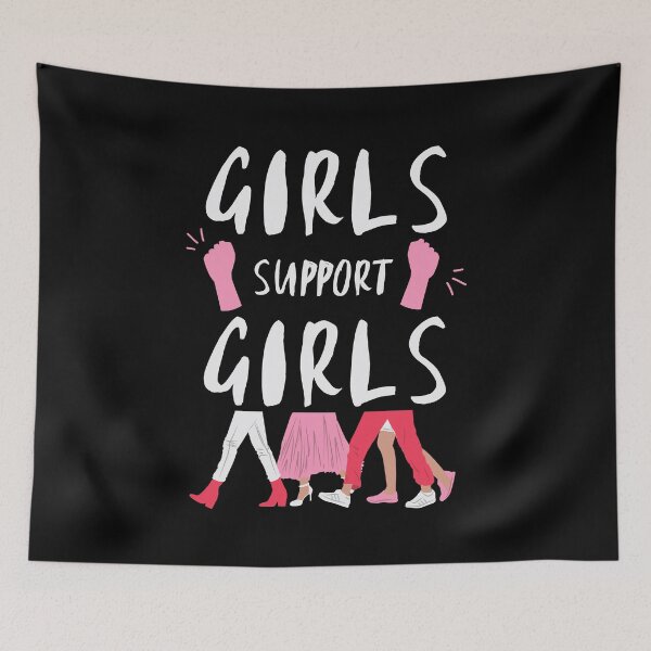 Item preview, Girls Support Girls designed and sold by Coffee &  Fashion.