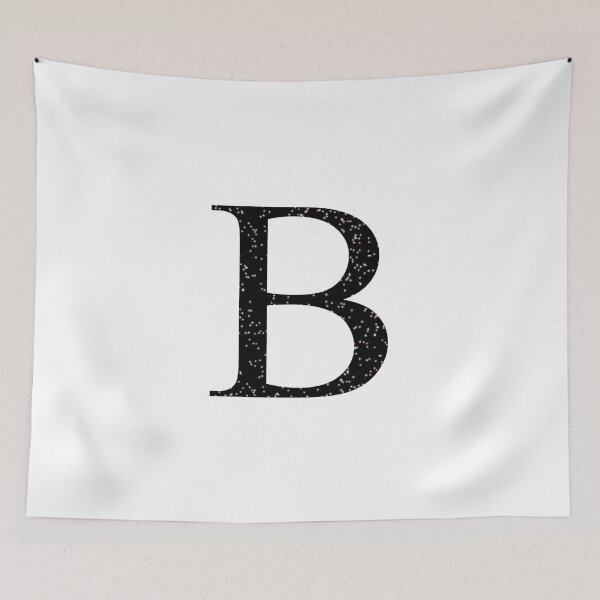 Item preview, Black Glitter Letter B designed and sold by muffinstandd.
