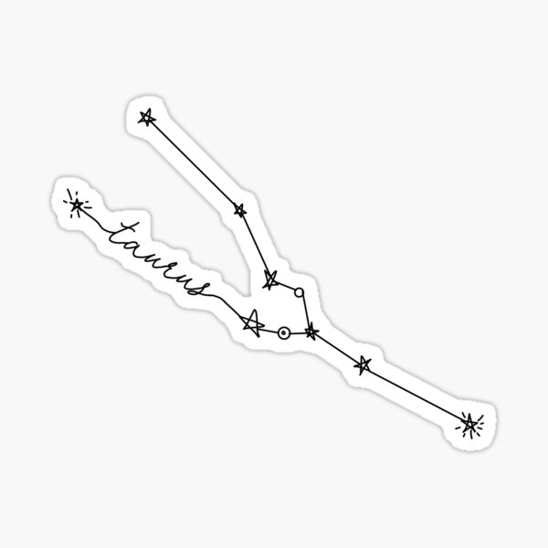 Item preview, Taurus constellation  designed and sold by summerrstickers.