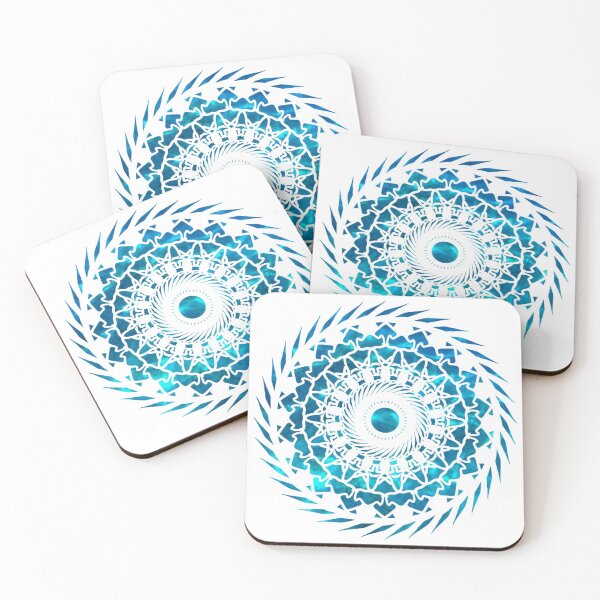 Item preview, Icy Water Mandala designed and sold by Quineveer Alice.
