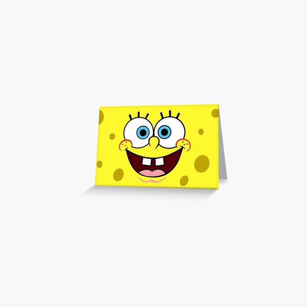 spongebob Greeting Card