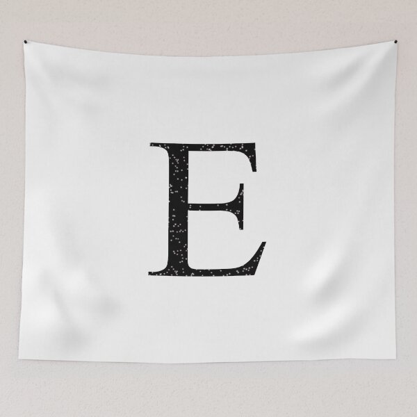 Item preview, Black Glitter Letter E designed and sold by muffinstandd.