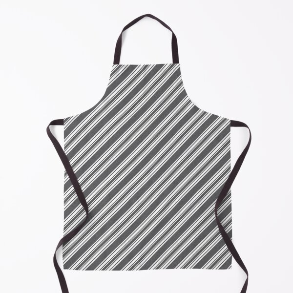 Item preview, Diagonal Candy Stripes in Dark Grey designed and sold by House of Haha.