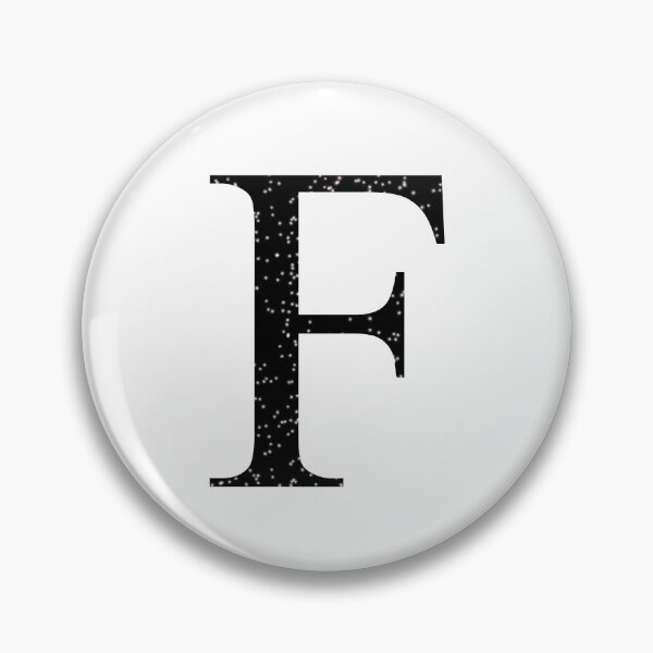 Item preview, Black Glitter Letter F designed and sold by muffinstandd.