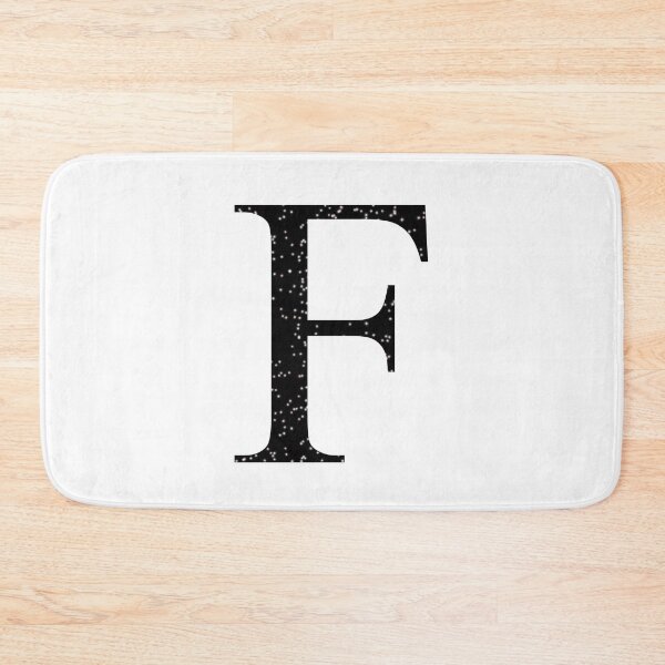 Item preview, Black Glitter Letter F designed and sold by muffinstandd.