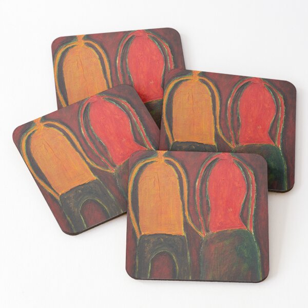 Item preview, The Couple, Abstract Art designed and sold by imaginatedarts.