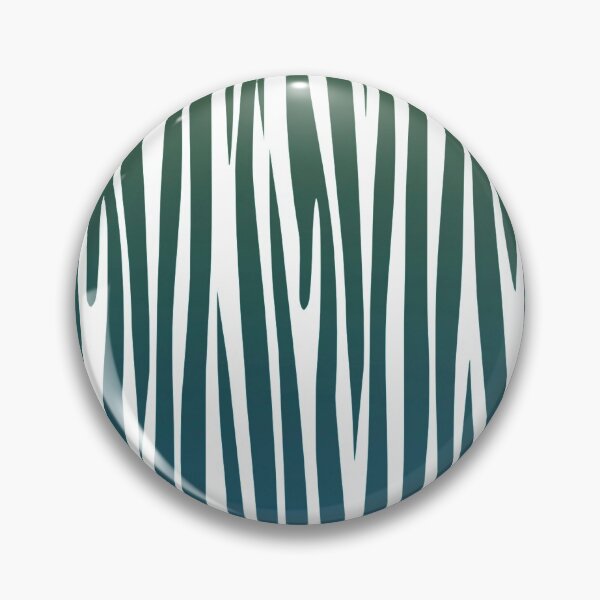 Item preview, Gradient Zebra Stripes teal blue gradient  designed and sold by Violet Treasures.