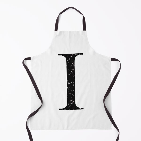 Item preview, Black Glitter Letter I designed and sold by muffinstandd.