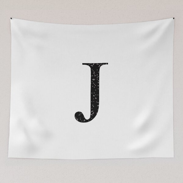 Item preview, Black Glitter Letter J designed and sold by muffinstandd.