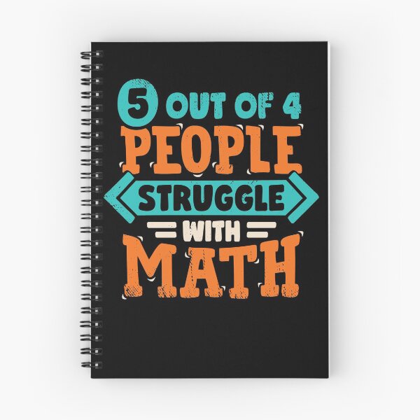 Item preview, 5 Out Of 4 People Struggle With Math  designed and sold by Marcid95.