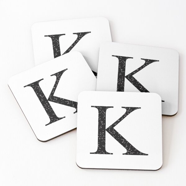 Item preview, Black Glitter Letter K designed and sold by muffinstandd.