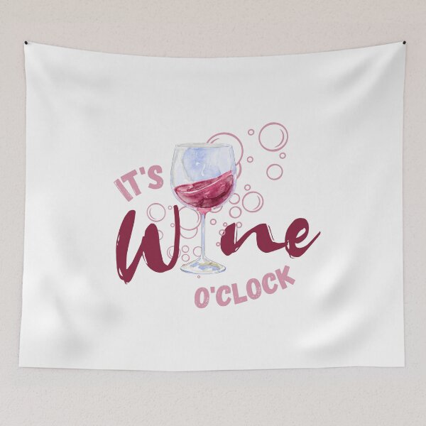 Item preview, It's wine o'clock designed and sold by Bella85s.