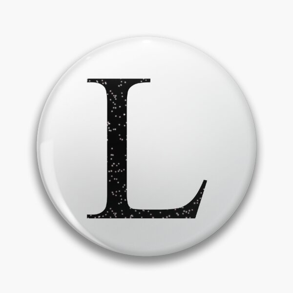 Item preview, Black Glitter Letter L designed and sold by muffinstandd.