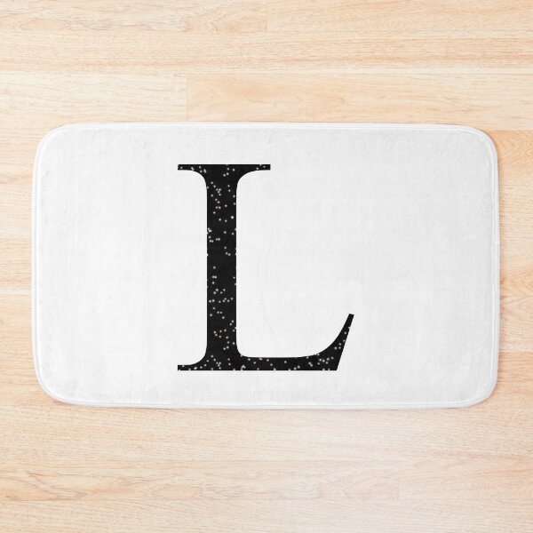 Item preview, Black Glitter Letter L designed and sold by muffinstandd.