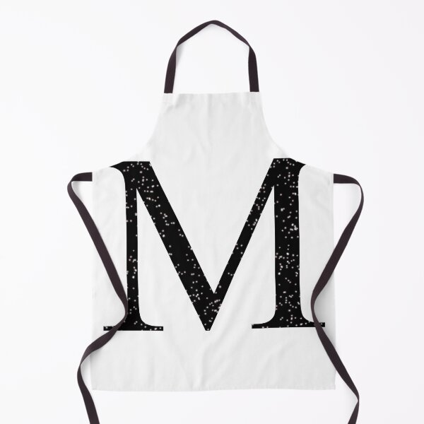 Item preview, Black Glitter Letter M designed and sold by muffinstandd.