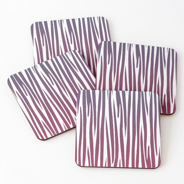 Item preview, Gradient Zebra Print- Rose Pink gradient  designed and sold by Violet Treasures.