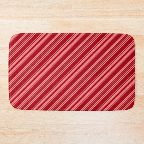 Item preview, Diagonal Candy Stripes in Cinnamon  designed and sold by House of Haha.