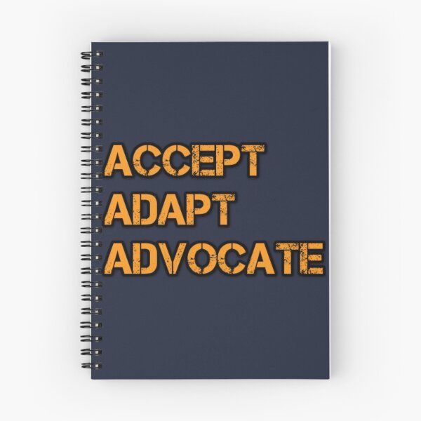 Item preview, Accept Adapt Advocate designed and sold by shopcom.