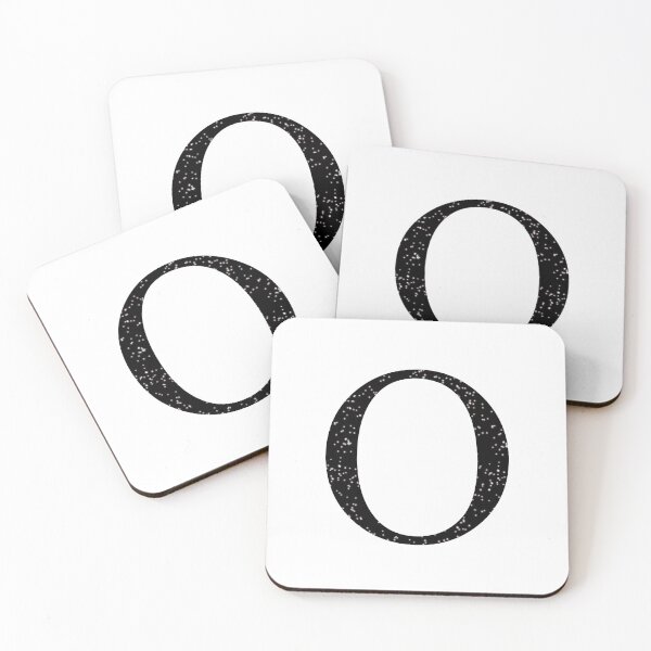 Item preview, Black Glitter Letter O designed and sold by muffinstandd.