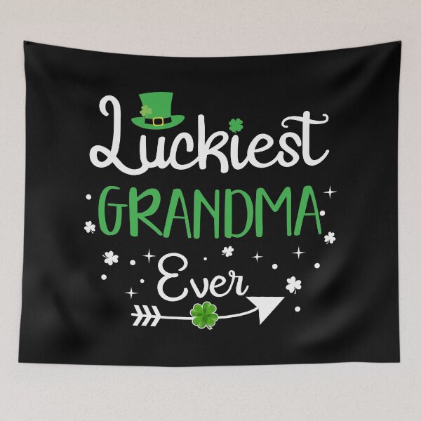 Item preview, Luckiest Grandma Ever Funny St Patrick's Day Gift designed and sold by TeeDesignsStore.
