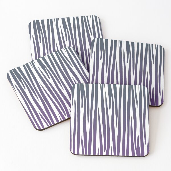 Item preview, Gradient Zebra Stripes | Blue gradient Zebra stripes  designed and sold by Violet Treasures.