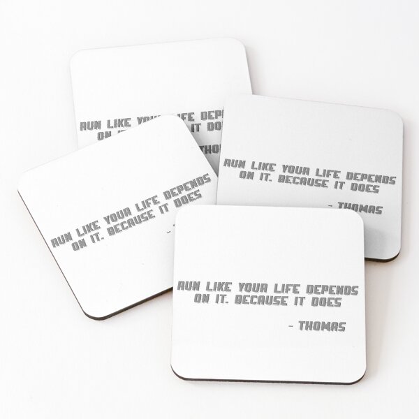 Item preview, maze runner - thomas quote designed and sold by tomky designs.