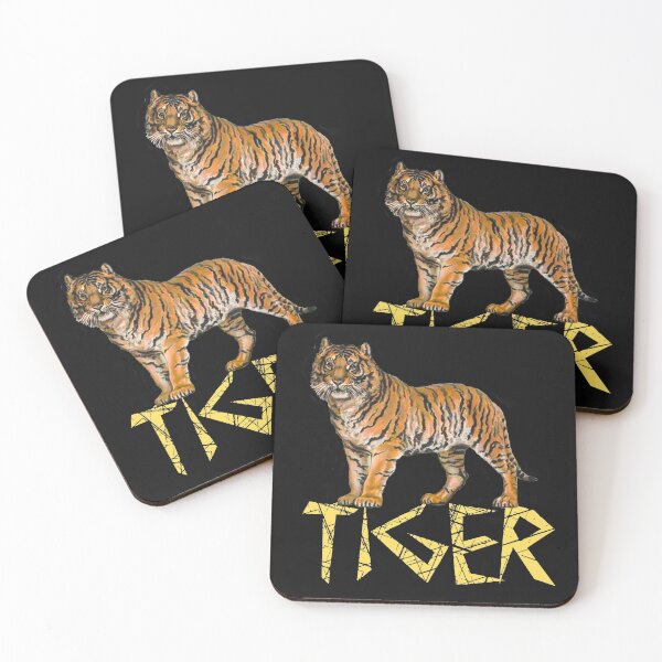 Item preview, Tigre de Bengala Big Cat Vintage Retro designed and sold by Beluved.