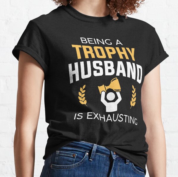 trophy husband t shirt old navy