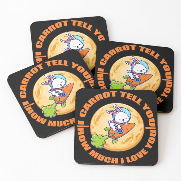 Item preview, i carrot tell you how much i love you designed and sold by BrokeHustler.