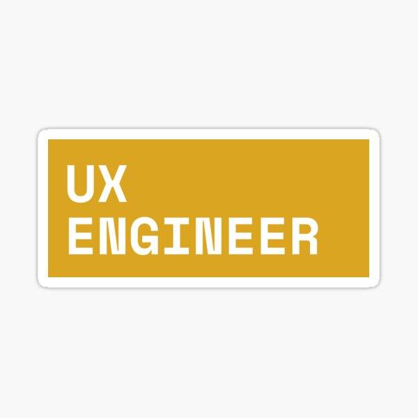 Item preview, UX ENGINEER: designer sticker pack designed and sold by the Boletus.