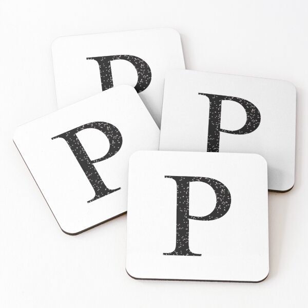 Item preview, Black Glitter Letter P designed and sold by muffinstandd.