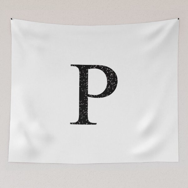Item preview, Black Glitter Letter P designed and sold by muffinstandd.