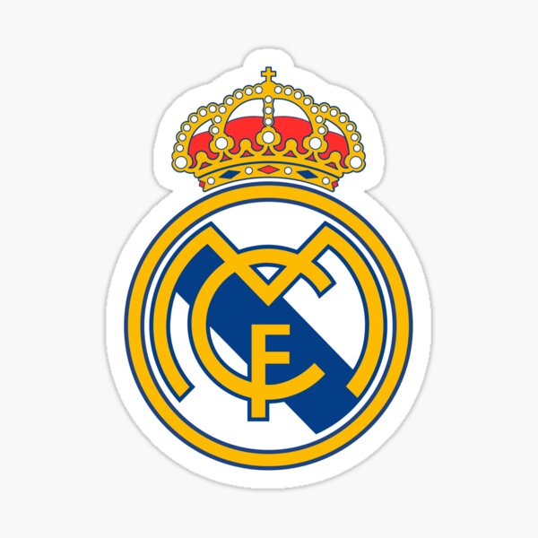 MADRID-REAL LOGO Sticker