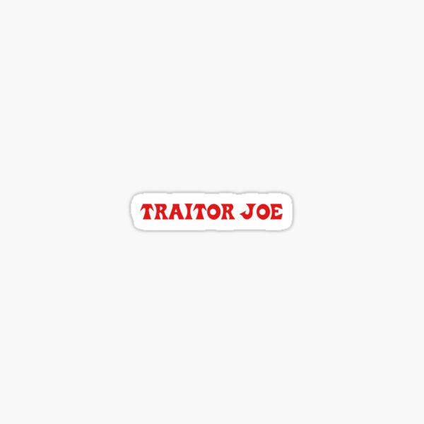 Traidor Joe Phoebe Bridgers Pegatina