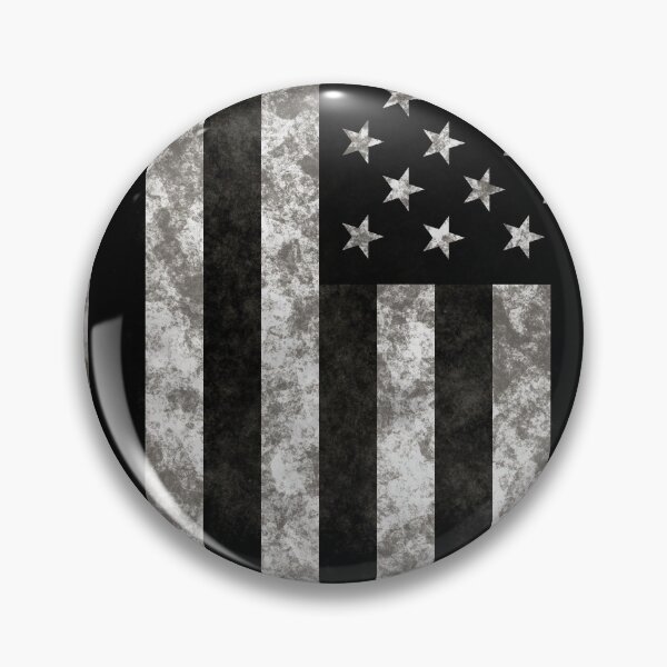 Item preview, Greyscale Distressed Flag designed and sold by hk2001.