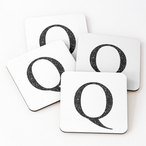 Item preview, Black Glitter Letter Q designed and sold by muffinstandd.