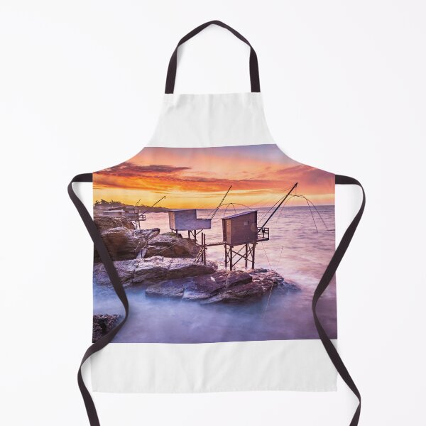 Item preview, Sunrise over the Birochère fisheries in Pornic designed and sold by RobArt-Photo.
