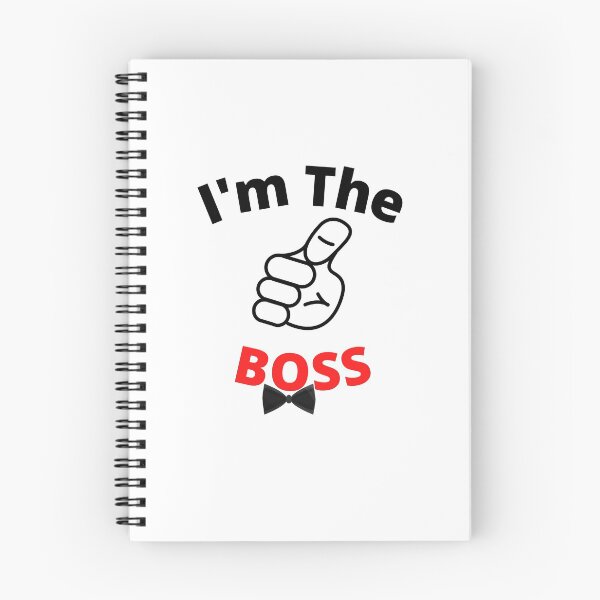 Item preview, I am the boss  designed and sold by Qitchup.
