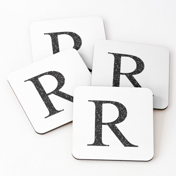 Item preview, Black Glitter Letter R designed and sold by muffinstandd.