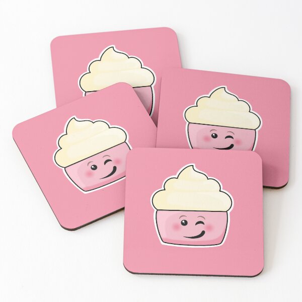 Item preview, Kawaii flirty cupcake designed and sold by Gerhanj.
