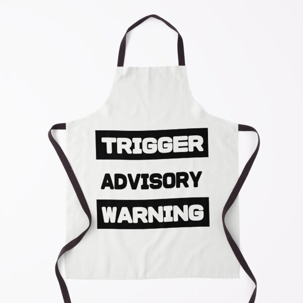 Item preview, "TRIGGER ADVISORY WARNING" designed and sold by bohokitty.