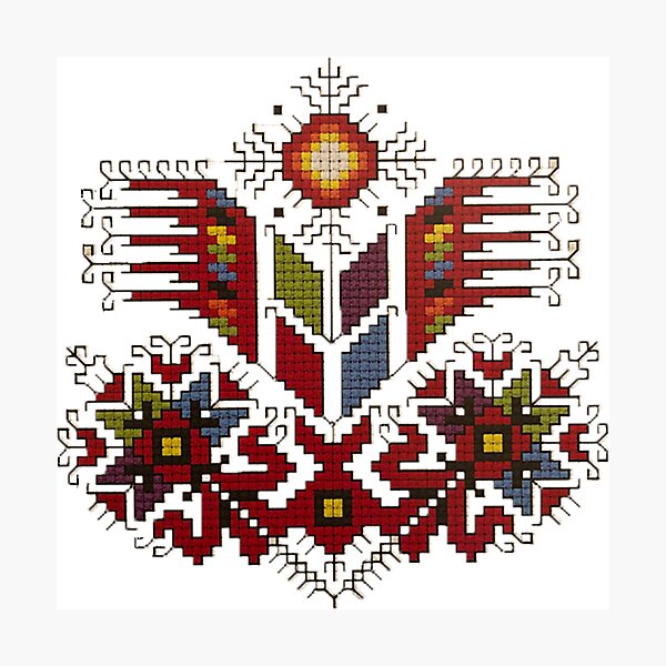 Item preview, Tree of Life - Bulgarian embroidery designed and sold by Parvoleta.