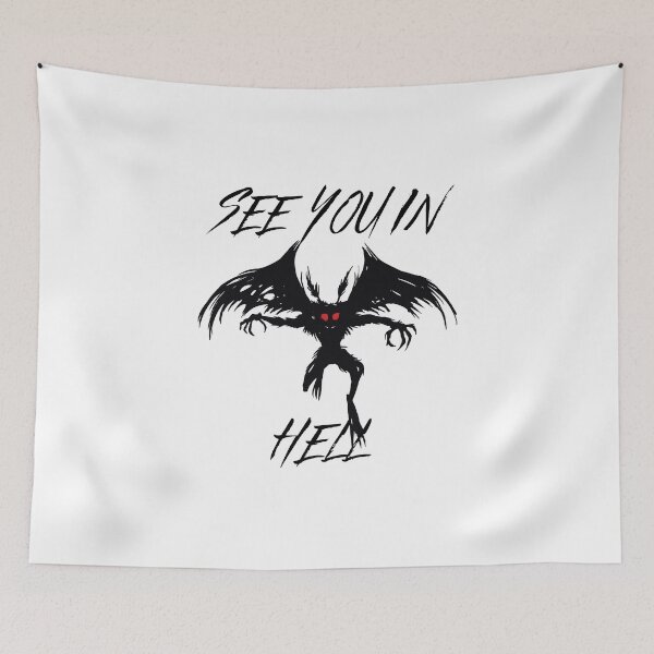 Item preview, Demon hell motif demon hell wings designed and sold by Bearded-Viking.